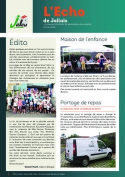 L'Echo - Beaupr&eacute;au-en-Mauges