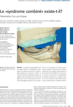 Le "syndrome combin&eacute;" existe-t-il? - Pr&eacute;sentation d'un cas clinique - SSO