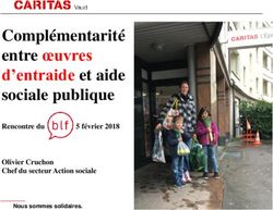 Compl&eacute;mentarit&eacute; entre oeuvres d'entraide et aide sociale publique - Rencontredu 5f&eacute;vrier2018 Olivier Cruchon Chef du secteur Action sociale