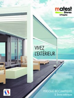 VIVEZ L'EXTÉRIEUR - PERGOLAS BIOCLIMATIQUES & Stores extérieurs - Pergolas