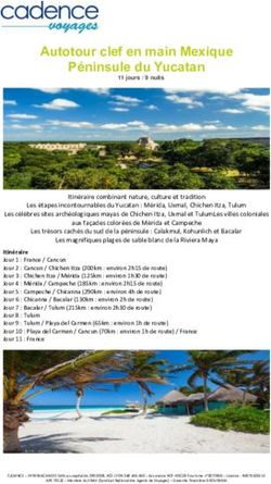 Autotour clef en main Mexique P&eacute;ninsule du Yucatan - Cadence Voyages