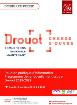 Réunion publique d'information : Programme de renouvellement urbain Drouot 2019-2029 - Mulhouse.fr