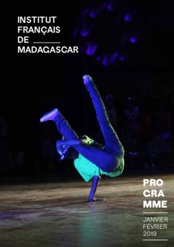 PRO GRA MME JANVIER FÉVRIER - INSTITUT FRANÇAIS DE MADAGASCAR - Institut Français de Madagascar