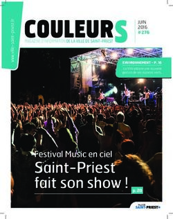 R COULEUR S - Saint-Priest fait son show ! Festival Music en ciel - Ville de Saint-Priest