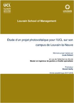 Étude d'un projet photovoltaïque pour l'UCL sur son campus de Louvain-la-Neuve