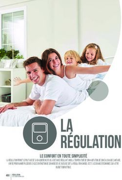 La régulation le confort en toute simplicité - Chappee