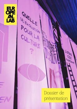 Dossier de présentation - European Lab