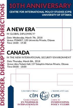 10TH ANNIVERSARY - Centre for International Policy Studies