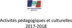 Activités pédagogiques et culturelles 2017-2018 - Aflec Dubai