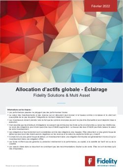 Allocation d'actifs globale - &Eacute;clairage - Fidelity Solutions & Multi Asset - Esalia