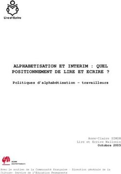 ALPHABETISATION ET INTERIM : QUEL POSITIONNEMENT DE LIRE ET ECRIRE ?