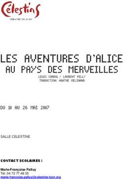 LES AVENTURES D'ALICE - AU PAYS DES MERVEILLES DU 10 AU 26 MAI 2007 SALLE CELESTINE