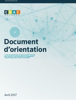 Document d'orientation - Avril 2017 - Le rôle des plateformes, services et outils collectifs pour soutenir la communication et l'engagement ...