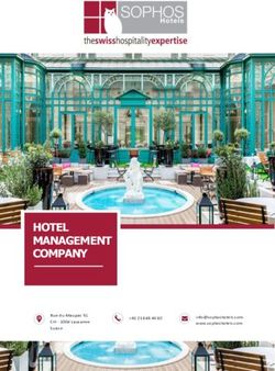 HOTEL MANAGEMENT COMPANY - Sophos Hotels