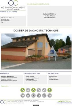 DOSSIER DE DIAGNOSTIC TECHNIQUE