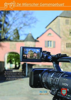 No 136 Mäerz 2021 Um Infokanal zu all Stonn Op Internet um Site mersch.lu Op Facebook ënnert Miersch TV - Commune de Mersch