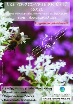 Les rendez-vous du CPIE 2021 - CPIE Clermont-D&ocirc;mes