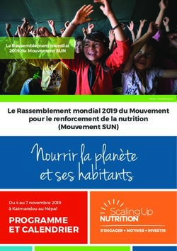 Nourrir la planete et ses habitants - Scaling Up Nutrition