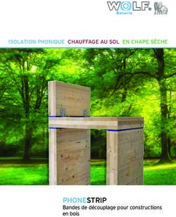 PHONESTRIP Bandes de d&eacute;couplage pour constructions en bois - ISOLATION PHONIQUE CHAUFFAGE AU SOL EN CHAPE S&Egrave;CHE - Wolf Bavaria GmbH