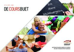 DE COURS BUET N 3 / 2019 2020 - INFORMATIOUNEN IWWER D'COUREN AN DER STENGEFORTER GEMENG - Commune de Steinfort