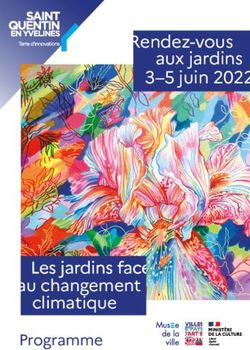 Rendez-vous aux jardins 3-5 juin 2022 - au changement climatique - Saint Quentin en Yvelines