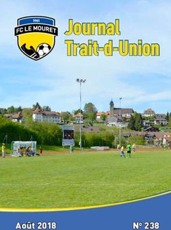 Journal Trait-d-Union - FC Le Mouret