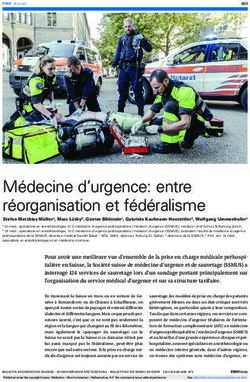 M&eacute;decine d'urgence: entre r&eacute;organisation et f&eacute;d&eacute;ralisme - Schweizerische &Auml;rztezeitung