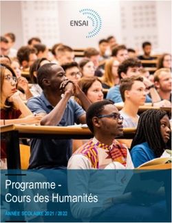 Programme - Cours des Humanit&eacute;s - ANN&Eacute;E SCOLAIRE 2021 / 2022 - Ensai