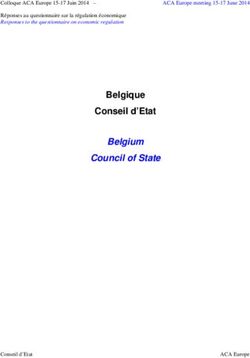 Belgique Conseil d'Etat - Belgium Council of State