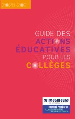 ACTI NS GUIDE POUR LES - Seine-Saint-Denis
