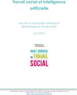 Travail social et intelligence artificielle - Avis de la commission éthique et déontologie du travail social juin 2019 - Ministère des ...