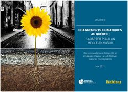 CHANGEMENTS CLIMATIQUES AU QUÉBEC : S'ADAPTER POUR UN MEILLEUR AVENIR VOLUME II