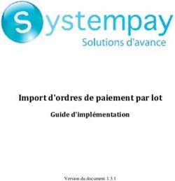 Import d'ordres de paiement par lot - Guide d'impl&eacute;mentation Version du document 1.3.1 - Systempay
