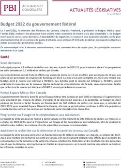 ACTUALIT&Eacute;S L&Eacute;GISLATIVES - 11 avril 2022