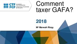 Comment taxer GAFA? 2018 - Me Marwah Rizqy