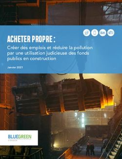 ACHETER PROPRE : Créer des emplois et réduire la pollution par une utilisation judicieuse des fonds publics en construction - L'Association ...