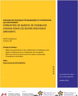 FORMATION DE BARISTA DE STARBUCKS CANADA POUR LES JEUNES NOUVEAUX ARRIVANTS