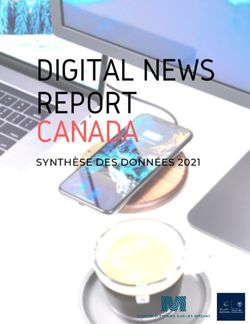 DIGITAL NEWS REPORT CANADA - SYNTHÈSE DES DONNÉES 2021 - Centre d'études sur les ...