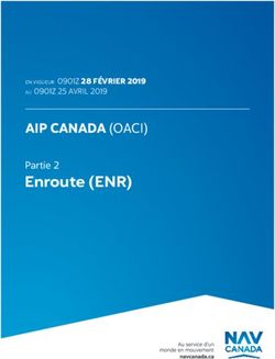 Enroute (ENR) AIP CANADA (OACI) - nav canada