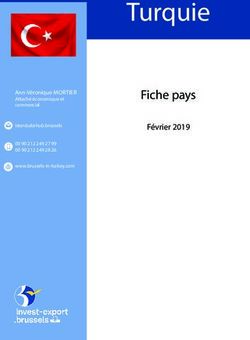 Turquie Fiche pays F&eacute;vrier 2019 - Bruxelles Invest & Export