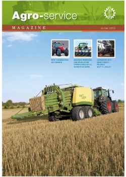 Agro-service Juillet 2013 - Landbouw-Service
