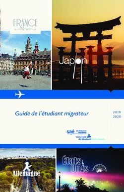 Guide de l'étudiant migrateur 2020 - Maison internationale