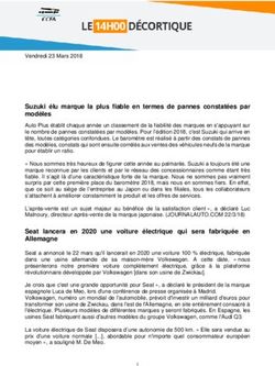 Suzuki élu marque la plus fiable en termes de pannes constatées par modèles - CCFA