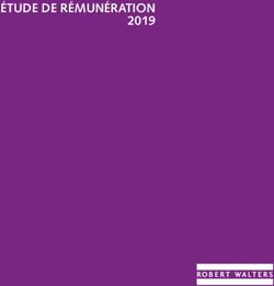 ÉTUDE DE RÉMUNÉRATION 2019 - actuEL-expert-comptable