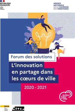 L'innovation en partage dans les coeurs de ville - Forum des solutions 2020 2021 - Agence nationale de la ...