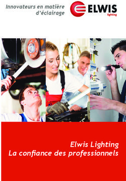 Elwis Lighting La confiance des professionnels - Innovateurs en matière d'éclairage