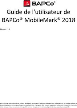 Guide de l'utilisateur de BAPCo MobileMark 2018