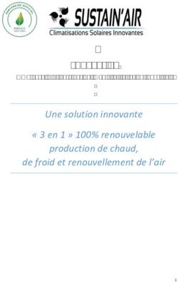 Innovation Une solution innovante " 3 en 1 " 100% renouvelable production de chaud, de froid et renouvellement de l'air - Sustainair
