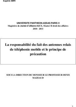 La responsabilité du fait des antennes relais de téléphonie mobile et le principe de précaution