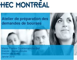 Atelier de préparation des demandes de bourses - Marie-France Courtemanche-Bell Analyste - Bourses d'études Direction des études Janvier 2019 ...